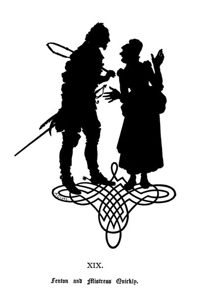 Fenton and Mistress Quickly by Paul Konewka